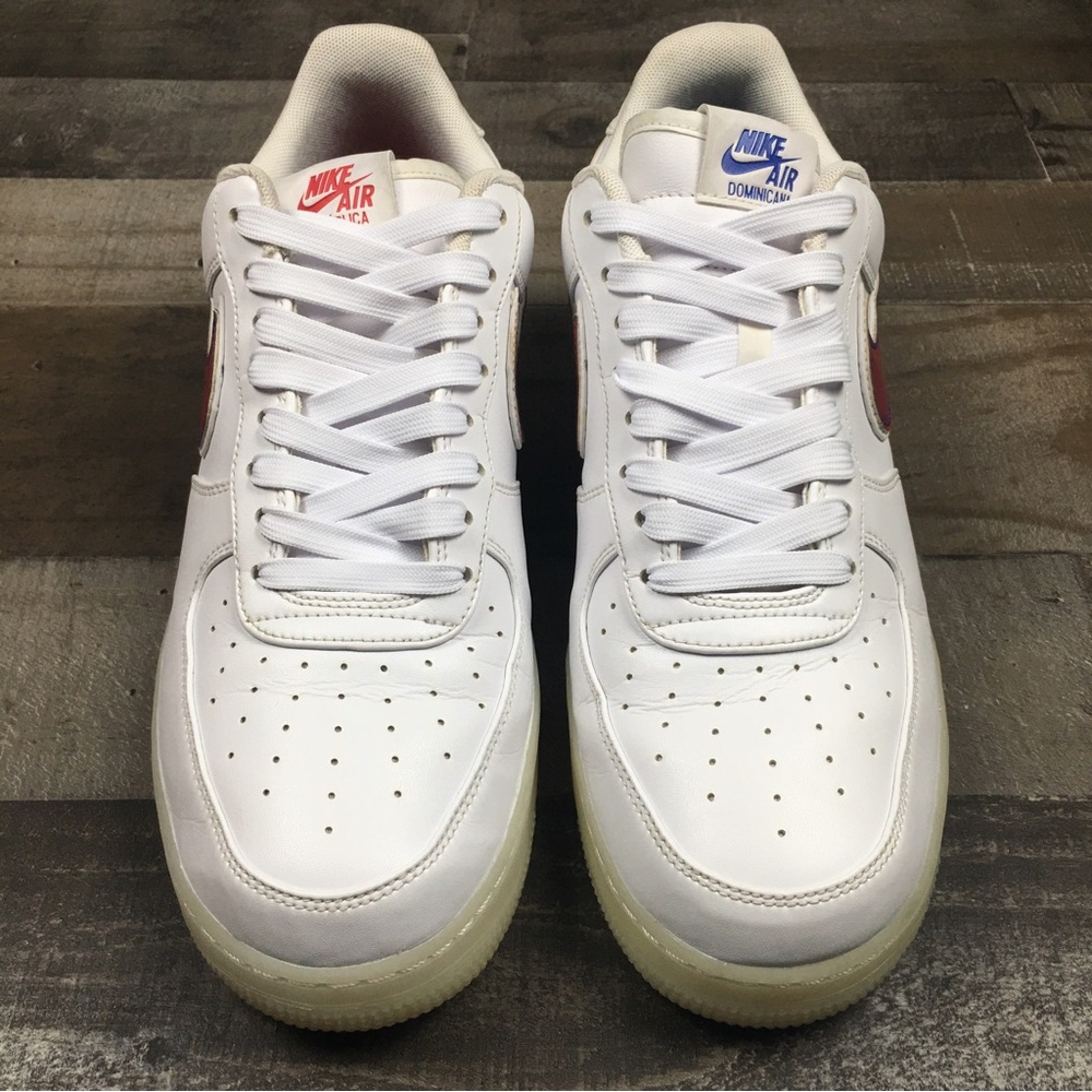Nike Air Force 1 Low De Lo Mio One Sneakers Shoes Mens 12 Lows BQ8448-100 Forces - Picture 3 of 15
